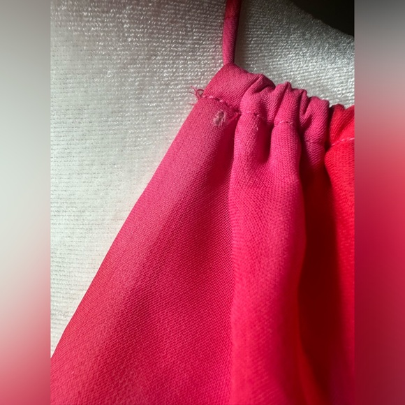 COPY - Vintage Y2k floral hot pink dress size 3 - Picture 10 of 17